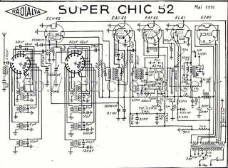 Radialva-Super Chic 52-1951.Radio preview